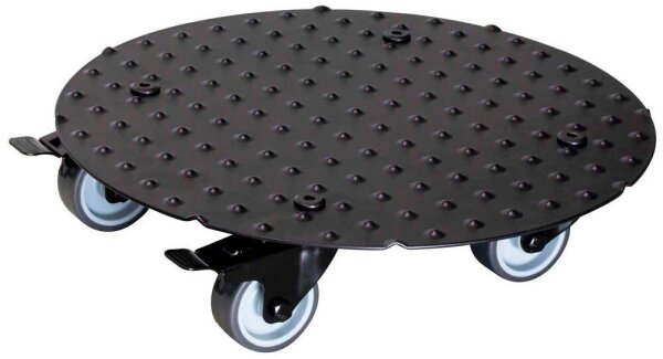 WAGNER® design yourself Pflanzenroller GH 7007 Metall, Ø 30,0 cm schwarz rund, 1 St.