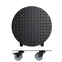 WAGNER® design yourself Pflanzenroller GH 7007 Metall, Ø 30,0 cm schwarz rund, 1 St.