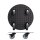 WAGNER® design yourself Pflanzenroller GH 7007 Metall, Ø 30,0 cm schwarz rund, 1 St.