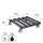 WAGNER® design yourself Pflanzenroller GH 0412 Holz anthrazit quadratisch 38,0 x 38,0 x 9,5 cm, 1 St.