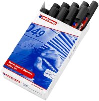 edding 330 Permanentmarker schwarz 1,0 - 5,0 mm, 10 St.