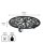 WAGNER® design yourself Pflanzenroller GH 0936 Metall, Ø 30,0 cm schwarz rund, 1 St.