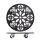 WAGNER® design yourself Pflanzenroller GH 0936 Metall, Ø 30,0 cm schwarz rund, 1 St.
