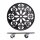 WAGNER® design yourself Pflanzenroller GH 0936 Metall, Ø 30,0 cm schwarz rund, 1 St.