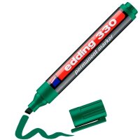 edding 330 Permanentmarker grün 1,0 - 5,0 mm, 10 St.