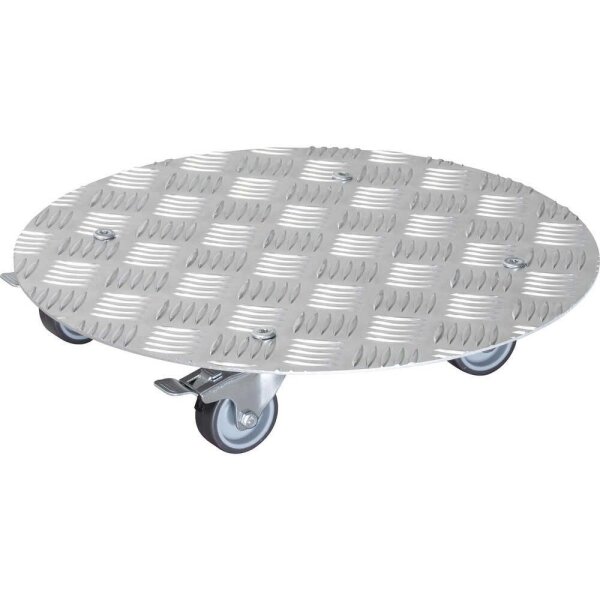 WAGNER® design yourself Pflanzenroller GH 7002 Metall, Ø 38,0 cm silber rund, 1 St.