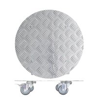WAGNER® design yourself Pflanzenroller GH 7002 Metall, Ø 38,0 cm silber rund, 1 St.
