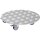 WAGNER® design yourself Pflanzenroller GH 7002 Metall, Ø 38,0 cm silber rund, 1 St.