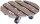 WAGNER® design yourself Pflanzenroller WPC GH 0536 Kunststoff, Ø 29,0 cm taupe rund, 1 St.