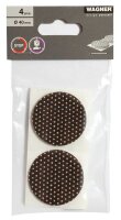 WAGNER® design yourself EH 0140 Anti-Rutsch-Pads Stoff Ø 4,0 cm, 4 St.