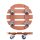 WAGNER® design yourself Pflanzenroller WPC GH 0535 Kunststoff, Ø 29,0 cm braun rund, 1 St.