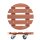 WAGNER® design yourself Pflanzenroller WPC GH 0535 Kunststoff, Ø 29,0 cm braun rund, 1 St.