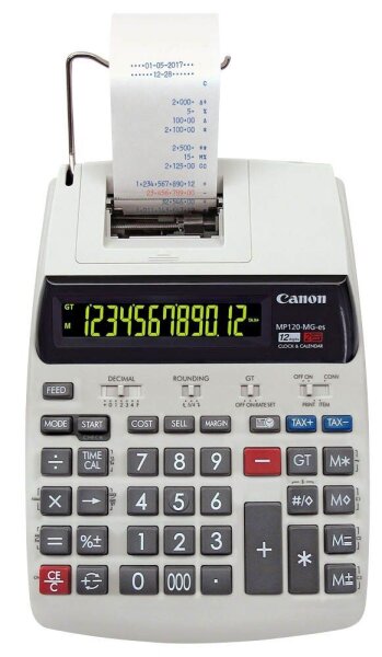 Canon MP120-MG-ES II Tischrechner druckend lichtgrau