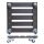 WAGNER® design yourself Pflanzenroller WPC GH 0520 Kunststoff anthrazit quadratisch 29,0 x 29,0 x 7,2 cm, 1 St.