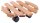 WAGNER® design yourself Pflanzenroller COUNTRY GH 0182 Holz, Ø 30,0 cm hellbraun rund, 1 St.