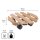 WAGNER® design yourself Pflanzenroller COUNTRY GH 0182 Holz, Ø 30,0 cm hellbraun rund, 1 St.