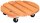 WAGNER® design yourself Pflanzenroller TOSCANA GH 0163 Holz, Ø 38,0 cm hellbraun rund, 1 St.