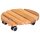 WAGNER® design yourself Pflanzenroller GH 0262 Holz, Ø 34,0 cm hellbraun rund, 1 St.