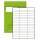 Staufen® Vokabelheft Premium Lineatur 57 liniert DIN A4 ohne Rand, 40 Blatt