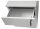 SZ Metall Rollcontainer lichtgrau 3 Auszüge 40,0 x 59,0 x 53,0 cm