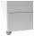 SZ Metall Rollcontainer lichtgrau 3 Auszüge 40,0 x 59,0 x 53,0 cm