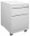 SZ Metall Rollcontainer lichtgrau 2 Auszüge 46,0 x 60,0 x 60,0 cm