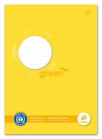 10 Staufen® Heftumschläge green gelb Papier DIN A4