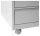 SZ Metall Rollcontainer lichtgrau 3 Auszüge 46,0 x 60,0 x 60,0 cm
