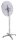 Garden Pleasure Stehtisch rund  Stahl, Aluminium silber 60,0 x 60,0 x 70,0/110,0 cm, 1 St.