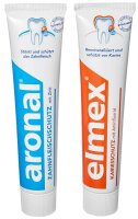 aronal elmex Set Zahnpasta 2x 75 ml