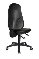 Topstar Arbeitsdrehstuhl POINT 70 schwarz Kunstleder