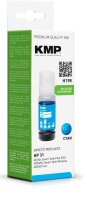 KMP H198 cyan Tintenflasche kompatibel zu HP 31 (1VU26AE)