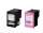 edding EDD-440 schwarz, color Druckerpatronen kompatibel zu HP 301XL (CH563EE/CH564EE), 2er-Set