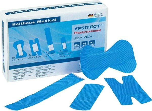 Holthaus Medical Pflaster YPSITECT® 40600 blau, 50 St.