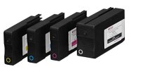 edding EDD-427 schwarz, cyan, magenta, gelb Druckerpatronen kompatibel zu HP 950XL + 951XL (C2P43AE), 4er-Set