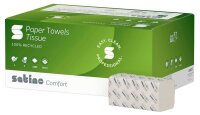 Satino Papierhandtücher 277198 comfort Zick-Zack-Falzung 2-lagig 3.200 Tücher
