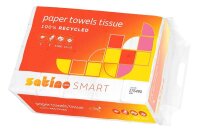 Satino Papierhandtücher 276498 smart Zick-Zack-Falzung 2-lagig 4.000 Tücher