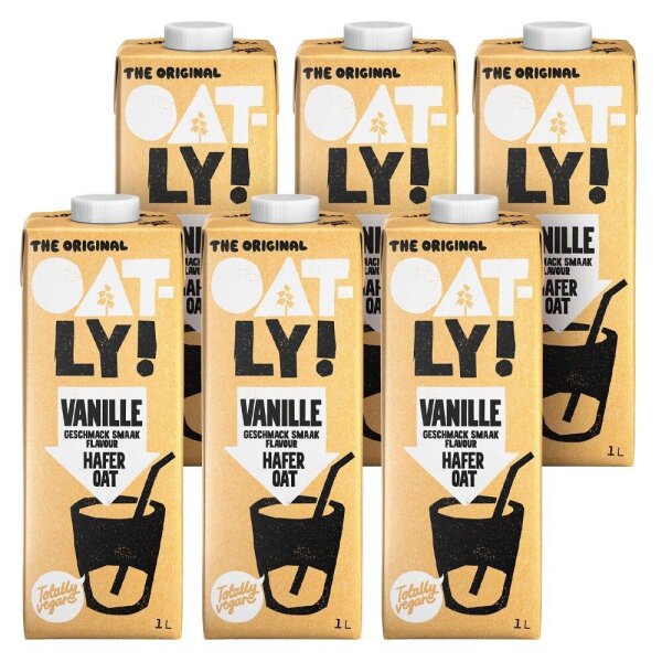 OATLY! VANILLE Haferdrink 6x 1,0 l