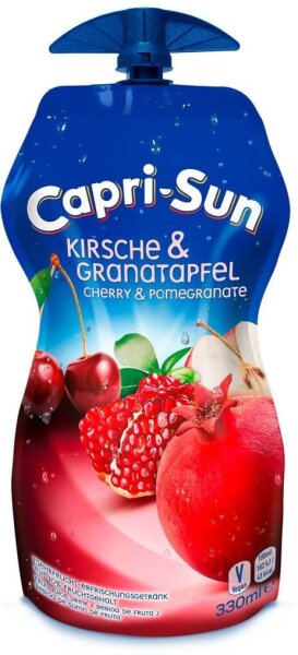 Capri-Sun Fruchtsaftgetränk Granatapfel, Kirsche 0,33 l