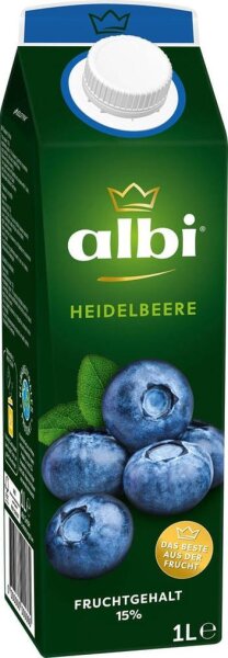 albi® Fruchtnektar Heidelbeere 1,0 l
