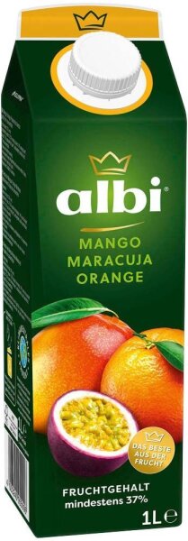 albi® Fruchtnektar Mango, Maracuja, Orange 1,0 l