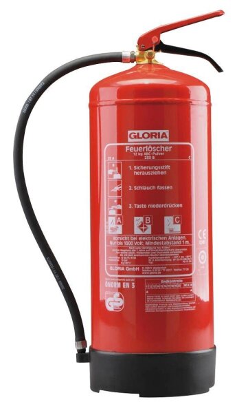 GLORIA PD 12 GA Feuerlöscher Pulver 12,0 kg