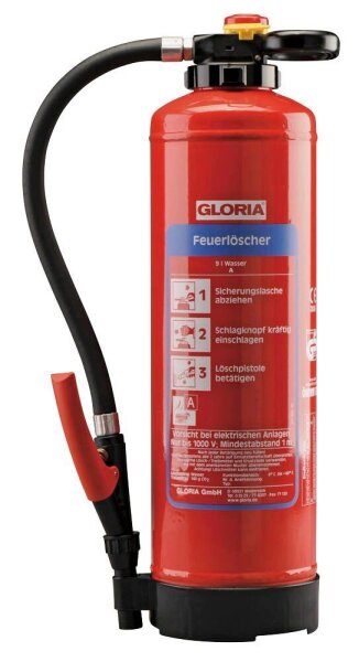 GLORIA WH 9 Pro Feuerlöscher Wasser 9,0 l