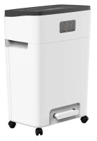 HP OneShred 18CC Aktenvernichter mit Partikelschnitt P-4, 4 x 35 mm, bis 18 Blatt, weiß