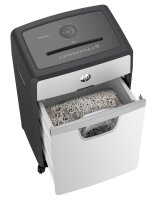 HP OneShred 24CC Aktenvernichter mit Partikelschnitt P-4, 4 x 35 mm, bis 24 Blatt, weiß