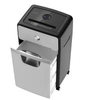 HP OneShred 24CC Aktenvernichter mit Partikelschnitt P-4, 4 x 35 mm, bis 24 Blatt, weiß