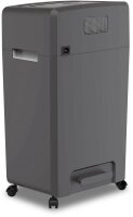 HP OneShred 24CC Aktenvernichter mit Partikelschnitt P-4, 4 x 35 mm, bis 24 Blatt, weiß