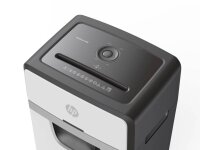 HP OneShred 16MC Aktenvernichter mit Partikelschnitt P-5, 2 x 15 mm, bis 16 Blatt, weiß