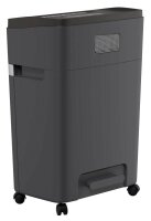 HP Pro Shredder 18CC Aktenvernichter mit Partikelschnitt P-4, 4 x 35 mm, bis 18 Blatt, schwarz