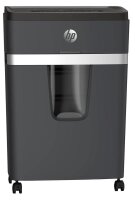 HP Pro Shredder 18CC Aktenvernichter mit Partikelschnitt P-4, 4 x 35 mm, bis 18 Blatt, schwarz